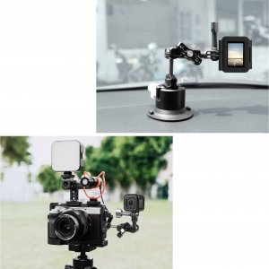 Puluz Ramię Uchwyt 3D Mocowanie Magic Arm 1/4'' na GoPro / SJCAM / XIAOMI / DJI / Insta360 / PU842B 3