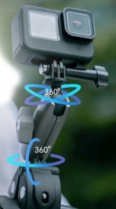 Telesin Imadło Magic Arm TELESIN Uchwyt do GoPro HERO 11 10 9 BLACK / GP-HBM-003 7