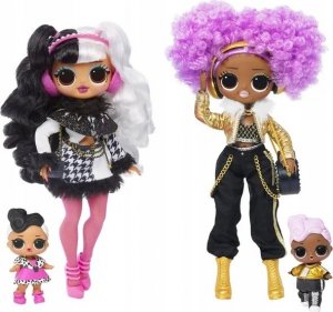 MGA L.O.L. Surprise OMG Winter Disco 2 pack- Dollie & 24K DJ 2
