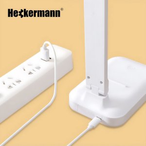 Lampka biurkowa Heckermann biała 3