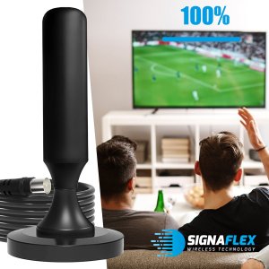 Antena RTV Signaflex Antena telewizyjna wewnętrzna SIGNAFLEX DVBT2 SANMA-HA01 3