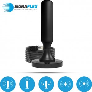 Antena RTV Signaflex Antena telewizyjna wewnętrzna SIGNAFLEX DVBT2 SANMA-HA01 6