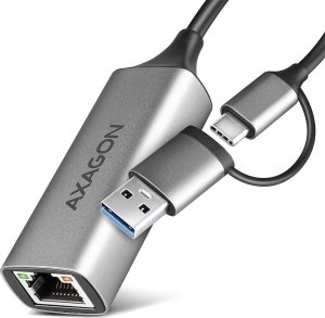 Karta sieciowa Axagon ADE-TXCA Karta sieciowa Gigabit Ethernet adapter, USB-C (USB-A redukcja) 3.2 Gen 1, instalacja automatyczna 1