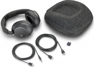 Słuchawki Poly Słuchawki Voyager Surround 80 UC USB-C Headset USB-C/A Adapter 8G7T9A 1