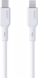 Kabel USB Aukey USB-C - Lightning 1.8 m Biały (CB-NCL2) 2