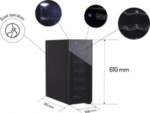 Chłodziarka do wina Adler AD 8083 6