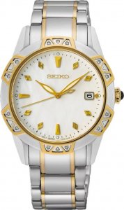 Zegarek Seiko Zegarek Damski Seiko SKK728P1 srebrny 3