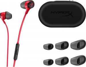 Słuchawki HyperX Cloud Earbuds II Czerwone (705L8AA) 4