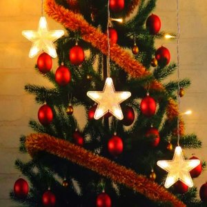 Dekoracja świąteczna Sternhoff kurtyna świetlna 3