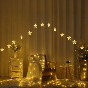 Dekoracja świąteczna Sternhoff kurtyna świetlna 5