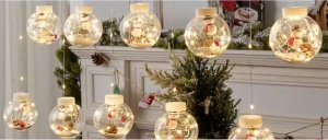 Dekoracja świąteczna Sternhoff kurtyna świetlna 5