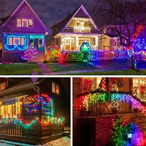 Lampki choinkowe Sternhoff 500 LED kolorowe 3