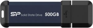Pendrive Silicon Power Dysk zewnętrzny SSD MS60 500GB USB 3.2 600/500MB/s 1