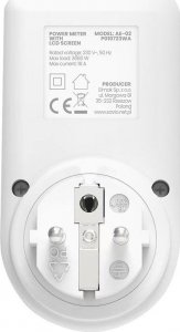 Savio Watomierz z wywietlaczem LCD, 16A, 3680W, AE-02 4