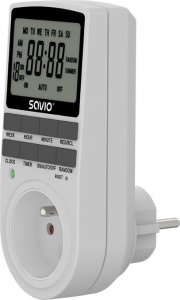 Savio Programator czasowy z ekranem LCD, 16A, 3680W, AE-03 2