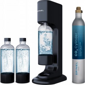 Saturator Sodastream Spinel SODA BubbleON + 2 butelki + Bolero 2