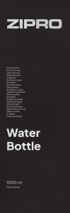Zipro Watter bottle Tritan 1500 ml 10