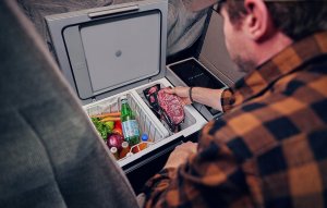 Lodówka turystyczna EcoFlow Zestaw Lodówka Eco* Glacier + Bateria plug-in 4