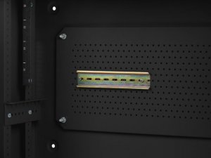 Szafa Lanberg Szafa instalacyjna rack wisząca 19 cali 4u+3u 540x200 niskoprofilowa (złożona) czarna 7