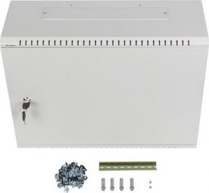Szafa Lanberg Szafa instalacyjna rack wiszšca 19 cali 4u+3u 540x200 niskoprofilowa (złożona) szara 15