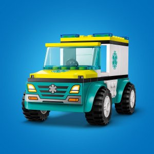 LEGO City Karetka i snowboardzista (60403) 2
