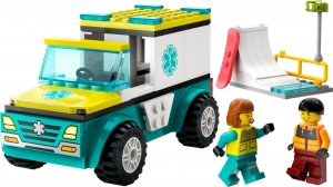 LEGO City Karetka i snowboardzista (60403) 8