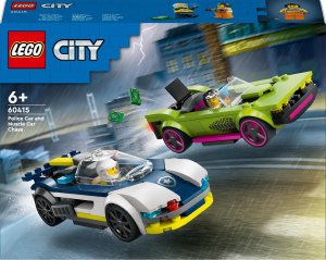 LEGO City Pościg radiowozu za muscle carem (60415) 1