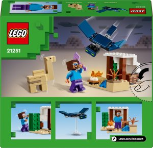 LEGO Minecraft Pustynna wyprawa Steve’a (21251) 8
