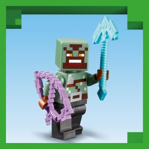 LEGO Minecraft Zasadzka w portalu do Netheru (21255) 2