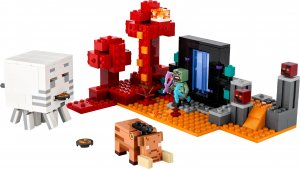 LEGO Minecraft Zasadzka w portalu do Netheru (21255) 8