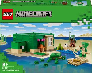 LEGO Minecraft Domek na plaży żółwi (21254) 1