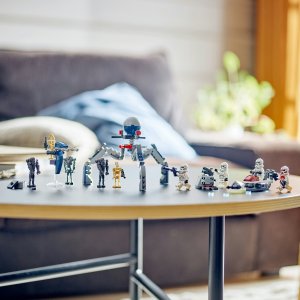 LEGO Star Wars Zestaw bitewny z żołnierzem armii klonów™ i droidem bojowym™ (75372) 7