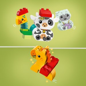 LEGO Duplo Pociąg ze zwierzątkami (10412) 4