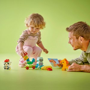 LEGO Duplo Pociąg ze zwierzątkami (10412) 6