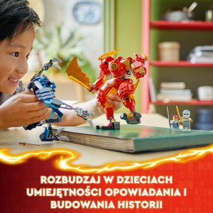 LEGO Ninjago Mech żywiołu ognia Kaia (71808) 2