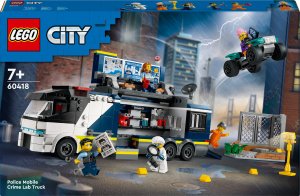 LEGO City Policyjna ciężarówka z laboratorium kryminalnym (60418) 1