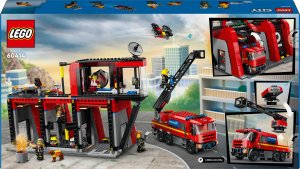 LEGO City Remiza strażacka z wozem strażackim (60414) 9