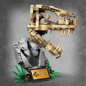 LEGO Jurassic World Szkielety dinozaurów — czaszka tyranozaura (76964) 4