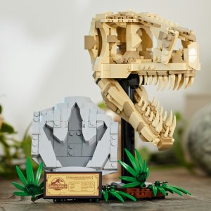 LEGO Jurassic World Szkielety dinozaurów — czaszka tyranozaura (76964) 7