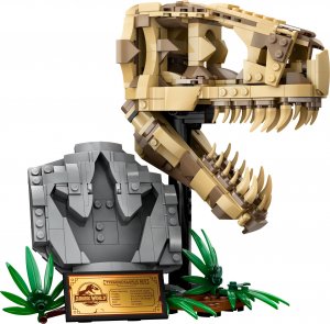 LEGO Jurassic World Szkielety dinozaurów — czaszka tyranozaura (76964) 8