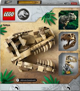 LEGO Jurassic World Szkielety dinozaurów — czaszka tyranozaura (76964) 9