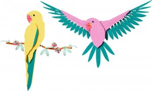 LEGO Art Kolekcja zwierząt — papugi ary (31211) 5