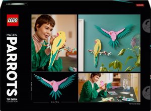 LEGO Art Kolekcja zwierząt — papugi ary (31211) 6