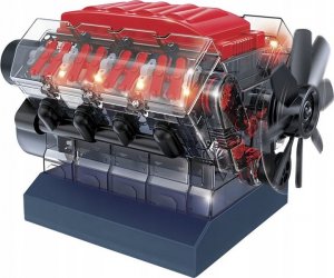 Dumel Model silnika V8 1