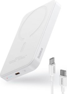 Powerbank Baseus Magnetic Mini 20W 5000mAh Biały 3