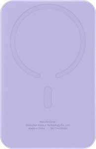 Powerbank Baseus Magnetic Mini 20W 5000mAh Fioletowy 2