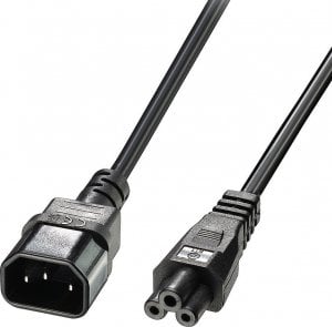 Kabel zasilający Lindy CABLE POWER IEC C14 TO IEC C5/2M 30341 LINDY 1