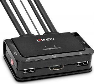 Przełącznik Lindy NET SWITCH KVM USB HDMI/42344 LINDY 1