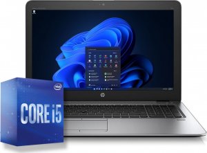 Laptop HP Elitebook 850 G3 i5-6200U 8GB 256GB 15,6" FullHD Windows 11 Professional Ultrabook Srebrny 1