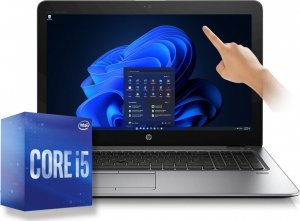 Laptop HP Elitebook 850 G3 i5-6300U 16GB 512GB 15,6" Dotykowy FHD Windows 11 Pro Biznesowy Ultrabook 1